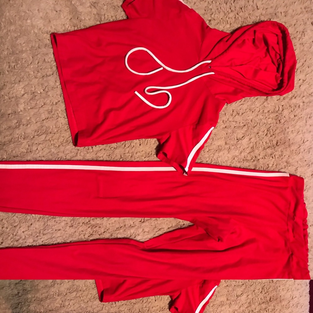 Skintight leggings set